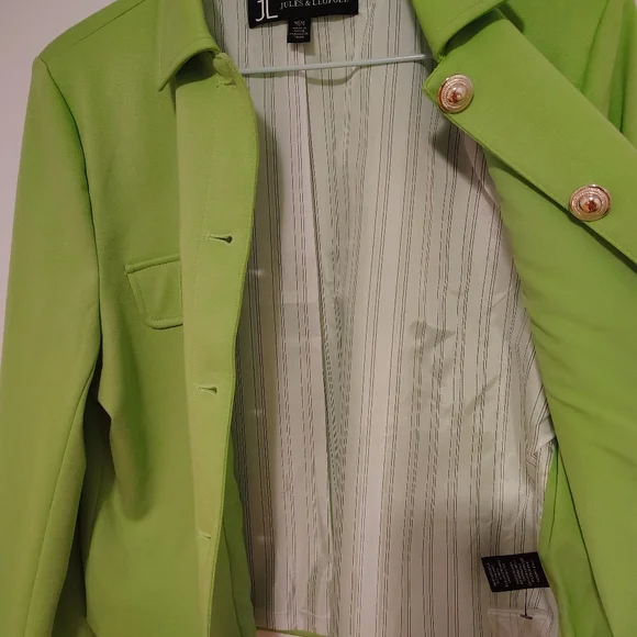 🔥 SALE 💯 Jules And Leopold Women's Green Jacket - Picture 2 of 2